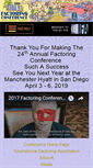 Mobile Screenshot of factoringconference.com